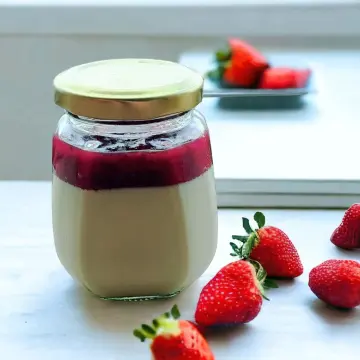 Assorted dessert jars